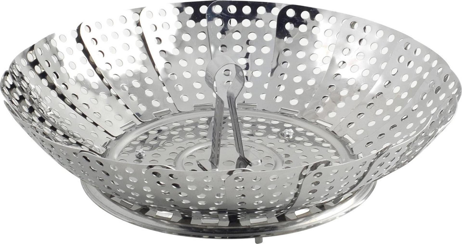 Metaltex groentestomer stoommandje rvs 14-23cm