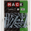 Mack 1018039 - houtdraadbout staal verzinkt 32 st 6 x 40 mm | 5 stuks