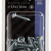 Mack 1018063 - zelftappende schroef cylkop verz. 60 st 3,9 x 16 mm | 5 stuks