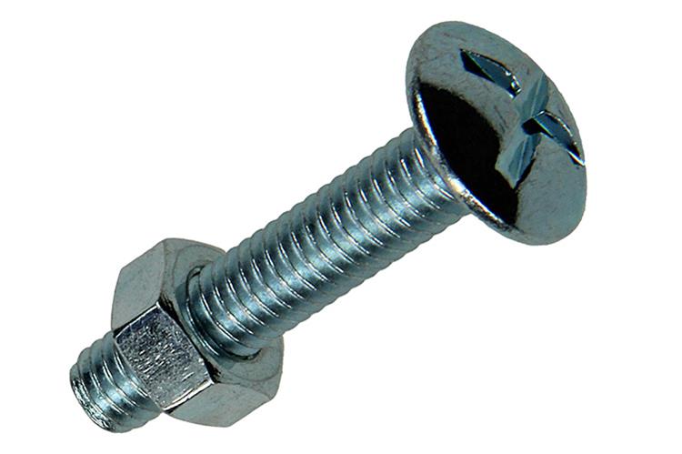 Mack 1018101 - kachelbout + moer staal verzinkt 35 st m6 x 30 mm | 5 stuks