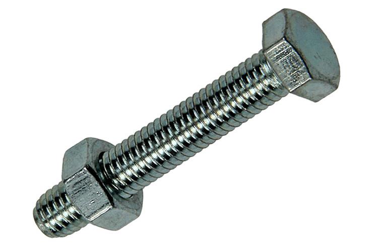 Mack 1018108 - tapbout + moer staal verzinkt 30 st m5 x 30 mm | 5 stuks