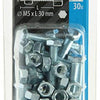 Mack 1018108 - tapbout + moer staal verzinkt 30 st m5 x 30 mm | 5 stuks