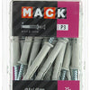 Mack 1018167 - nylon nagelplug polyamide 25 st 8 x 60 mm | 3 stuks