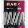 Mack 1018168 - nylon nagelplug polyamide 22 st 8 x 80 mm | 3 stuks