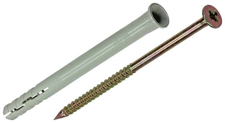 Mack 1018169 - nylon nagelplug polyamide 18 st 8 x 100 mm | 3 stuks