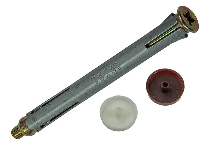 Mack 1018170 - metalen kozijnplug staal verzinkt 16 st 10 x 90 mm | 5 stuks