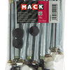 Mack 1018170 - metalen kozijnplug staal verzinkt 16 st 10 x 90 mm | 5 stuks