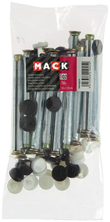 Mack 1018170 - metalen kozijnplug staal verzinkt 16 st 10 x 90 mm | 5 stuks - afbeelding 2
