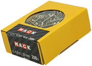 Mack 1020092 - spaanplaatschroef vz kop geel vz 200 st 4,0 x 30 mm | 5 stuks - afbeelding 3