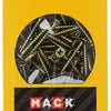 Mack 1020103 - spaanplaatschroef vz kop geel vz 200 st 4,5 x 35 mm | 5 stuks