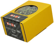 Mack 1020103 - spaanplaatschroef vz kop geel vz 200 st 4,5 x 35 mm | 5 stuks - afbeelding 3
