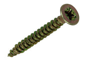 Mack 1020104 - spaanplaatschroef vz kop geel vz 200 st 4,5 x 40 mm | 5 stuks - afbeelding 1