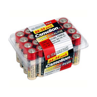 Camelion Plus alkaline aa lr6 batterij box 24 stuks