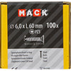 Mack 1020123 - spaanplaatschroef vz kop geel vz 100 st 6,0 x 60 mm | 2 stuks