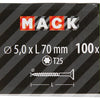 Mack 1020154 - spaanplaatschroef vz kp-zelfb.gvz 100st 5,0 x 70 mm | 3 stuks