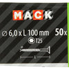 Mack 1020159 - spaanplaatschroef vz kp-zelfb.gvz 50 st 6,0 x 100 mm | 3 stuks
