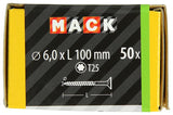 Mack 1020159 - spaanplaatschroef vz kp-zelfb.gvz 50 st 6,0 x 100 mm | 3 stuks - afbeelding 4