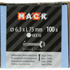 Mack 1020189 - zelfbor.schroef zeskt kop epdm-vz 100st 6,3 x 75 mm | 1 stuks