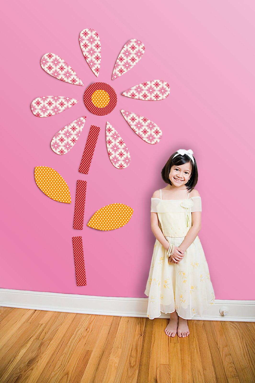 Vaessen creative • mdf xxl bloem + -100x200cm