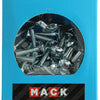 Mack 1020191 - houtbout + moer verzinkt 50 stm5 x 25 mm | 5 stuks