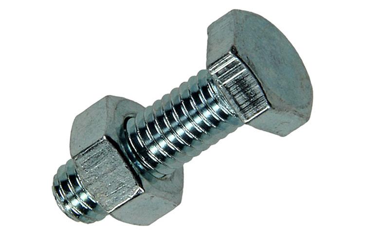 Mack 1020214 - tapbout + moer verzinkt 45 st m6 x 20 mm | 5 stuks