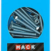 Mack 1020217 - tapbout + moer verzinkt 26 st m6 x 50 mm | 5 stuks