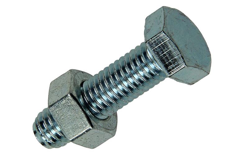 Mack 1020220 - tapbout + moer verzinkt 25 st m8 x 30 mm | 5 stuks