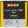 Mack 1020268 - spaanplaatschroef vz kop gvz 250 st 5,0 x 50 mm | 1 stuks