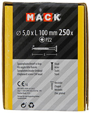 Mack 1020273 - spaanplaatschroef vz kop gvz 250 st 5,0 x 100 mm | 1 stuks - afbeelding 5