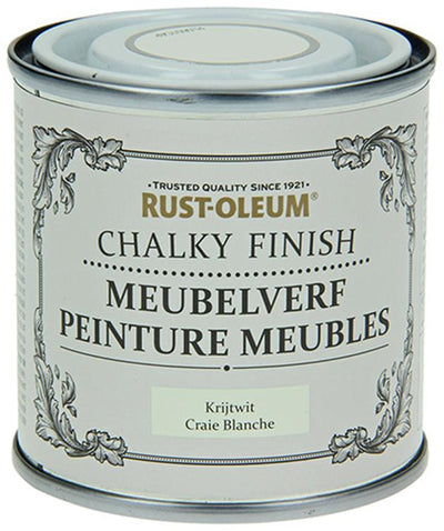 Rust-oleum 1050947 - meubelverf krijtwit 125 ml | 1 stuks