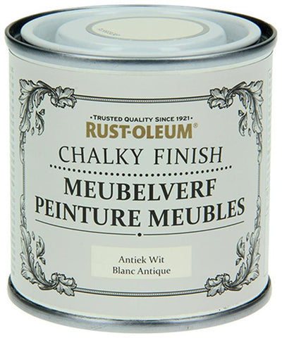Rust-oleum 1050949 - meubelverf antiek wit 125 ml | 1 stuks