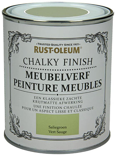 Rust-oleum 1050960 - meubelverf saliegroen 750 ml | 1 stuks