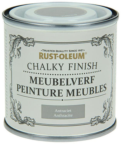 Rust-oleum 1050969 - meubelverf antraciet 125 ml | 1 stuks