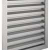 Renson 1006226 - muurrooster inbouw 411 alu f1 300x300mm | 1 stuks