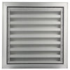 Renson 1006226 - muurrooster inbouw 411 alu f1 300x300mm | 1 stuks