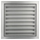 Renson 1006226 - muurrooster inbouw 411 alu f1 300x300mm | 1 stuks - afbeelding 3