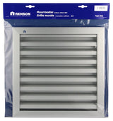 Renson 1006226 - muurrooster inbouw 411 alu f1 300x300mm | 1 stuks - afbeelding 4