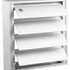 Renson 1006250 - dampkaprooster opbouw 433 alu f1 173x173mm | 2 stuks