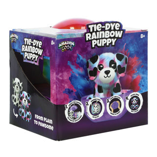 Amazing cool tie-dye rainbow puppy | 3 stuks