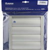 Renson 1006250 - dampkaprooster opbouw 433 alu f1 173x173mm | 2 stuks