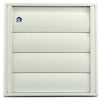 Renson 1006251 - dampkaprooster opbouw 433 alu ral 9010 173x173mm | 2 stuks