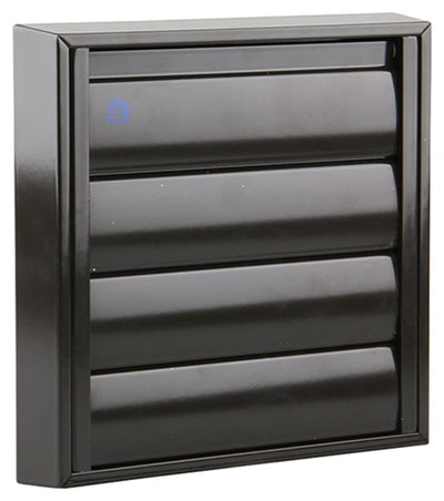 Renson 1006252 - dampkaprooster opbouw 433 alu ral 8019 173x173mm | 2 stuks