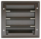 Renson 1006252 - dampkaprooster opbouw 433 alu ral 8019 173x173mm | 2 stuks - afbeelding 3
