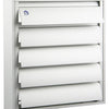 Renson 1006253 - dampkaprooster opbouw 433 alu f1 210x210mm | 2 stuks