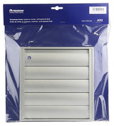 Renson 1006253 - dampkaprooster opbouw 433 alu f1 210x210mm | 2 stuks - afbeelding 5