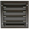 Renson 1006255 - dampkaprooster opbouw 433 alu ral 8019 210x210mm | 2 stuks