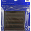 Renson 1006255 - dampkaprooster opbouw 433 alu ral 8019 210x210mm | 2 stuks