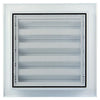 Renson 1006224 - muurrooster inbouw 411 alu ral 9010 200x200mm | 1 stuks