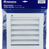 Renson 1006224 - muurrooster inbouw 411 alu ral 9010 200x200mm | 1 stuks