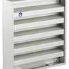 Renson 1006232 - muurrooster opbouw 431 alu f1 165x165mm | 2 stuks